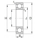 RODAMIENTO DE BOLAS 3303B.TVH FAG