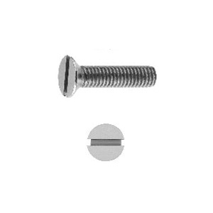 TORNILLO DIN 963 4X8mm CABEZA CONICA ZINC 