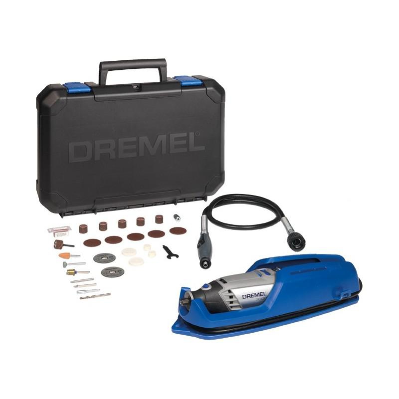 Dremel DR 4250 caja eje flexible 128 accesorios DREMEL - Ferretería  Campollano