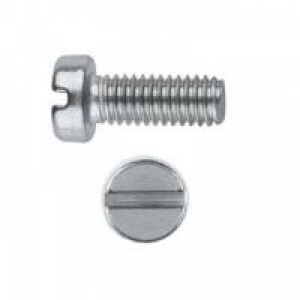 Tornillo din 84 6x45mm cabeza cilindrica zinc  (100 unidades) 