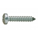 Tornillo inox a-2 din 7981 4.8x9.5mm rosca chapa  (500 unidades) 