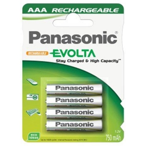 Pila recargable HR03 750mh blister 4 uds PANASONIC