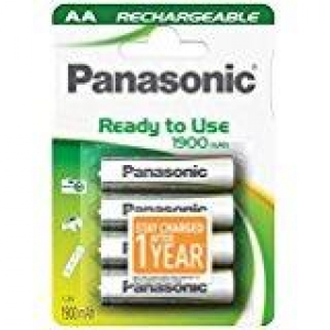 Pila recargable LR06 Ni/MH 1900MAH blister 4 PANASONIC