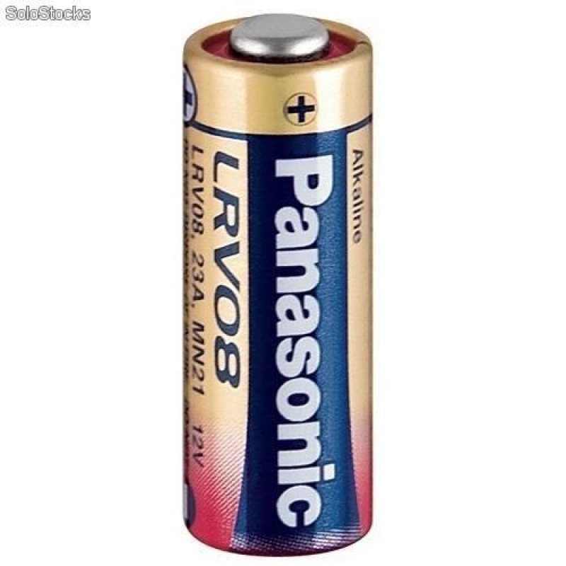 Panasonic 2pklrv08 baterías de 12v para Alarma inalámbrica, Timbre de la  Puerta/avisador de Puerta (también conocidos como a23, 23a, mn21, ms21,  23ae, l1028, 8lr932, 8lr23, vr22 y 8f10r ba : : Electrónica