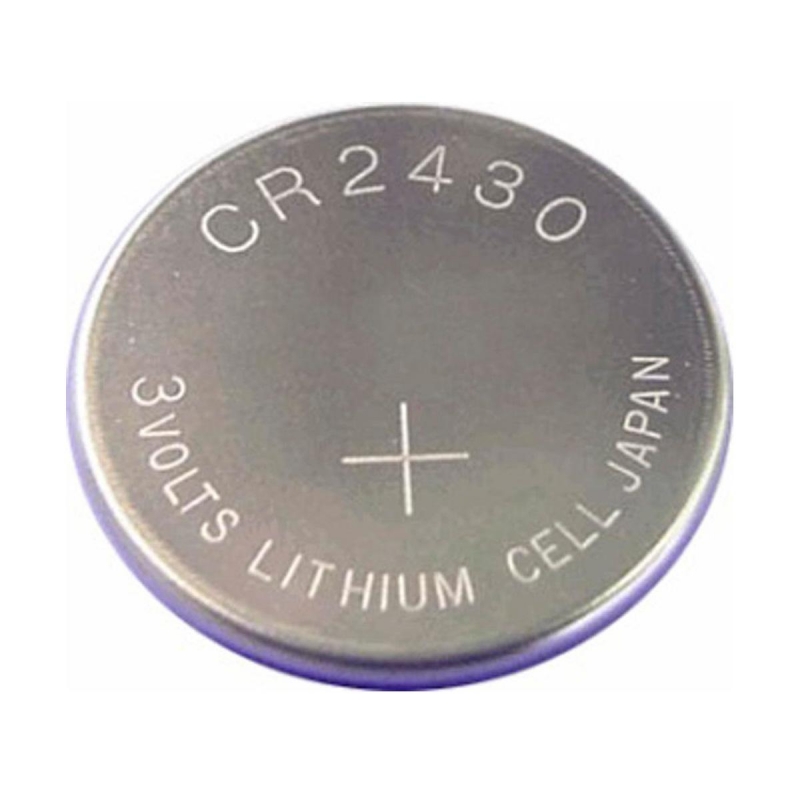 Aexit CR2430 LIR2430 - Juego de 2 pilas de botón de 0.787 in de distancia,  cargadores y accesorios