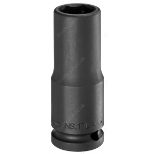 Vaso impacto 1/2" largo 6 caras M24 mm FACOM