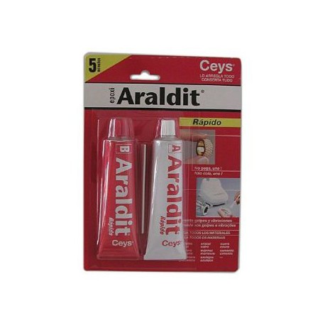Adhesivo epoxi 2 componentes Araldit Rápido 30g 510203 Ceys > adhesivos >  adhesivos de dos componentes