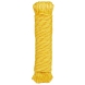 Cordon fantasía PES 4mm amarillo fluor 15m ROMBULL