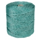 Cordon PP 4mm alma texturada/200m verde/blanco ROMBULL