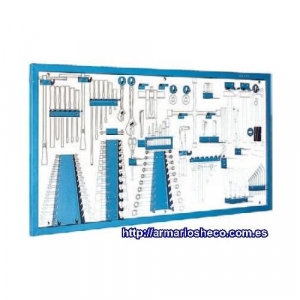 Tablero serigrafiado con marcoopanneaux a outils seri HECO