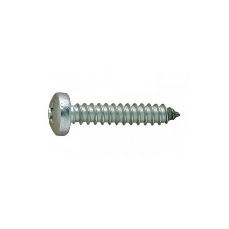 Tornillo inox a-2 din 7981 3.5x22mm rosca chapa  (500 unidades) 