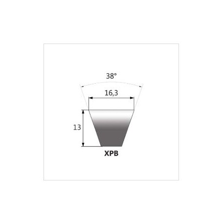 Correa dentada xpb 3000 