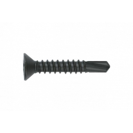 Tornillo 7504p autoroscante c/plana negro 4.2x13   (1000 unidades) 