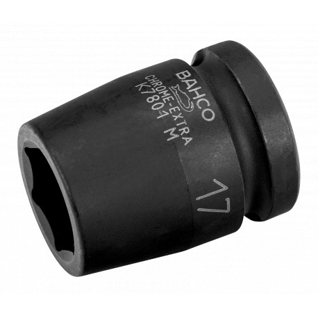 Vaso impacto 6 caras 1/2" 19mm K7801M-19 BAHCO