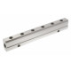 Regleta doble 6048 aluminio 3/8-1/4-4 salidas AIGNEP