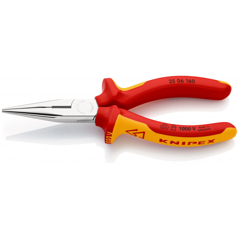 KNIPEX Tools - Alicates de crimpado para virolas de extremo  (9781180), rojo : Herramientas y Mejoras del Hogar