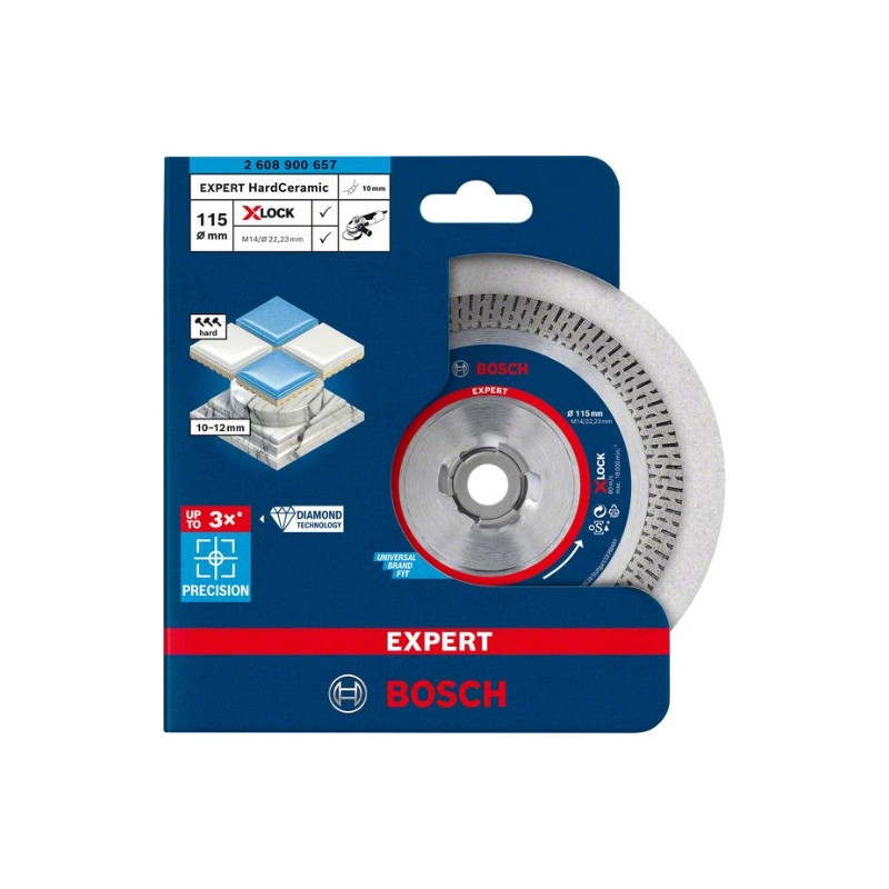 Disco de corte Expert Diamond Metal Wheel X-Lock 115x22,3mm BOSCH -  Ferretería Campollano