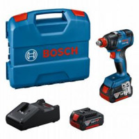 Atornillador impacto GDX 18V-200 + 2 bat 4,0Ah + cargador BOSCH