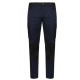 Pantalon stretch bicolor 103031S-61/00 azul navy/negro VELILLA