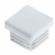 Contera rectangular estriada 30x20 blanca  MERNICK