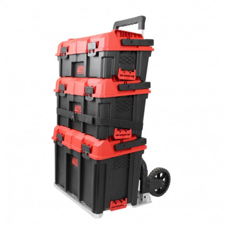 Caja modular apilable conjunto pro cierre metal trolley TAYG