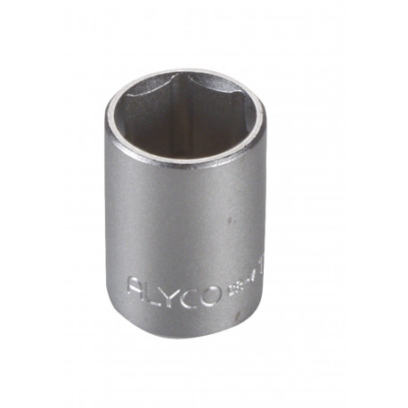 Vaso 1/4" 6 caras hexagonal 8mm ALYCO