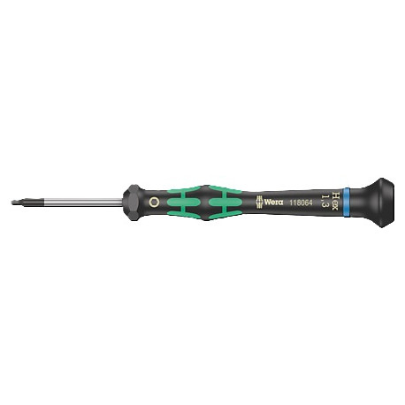 Destornillador precision electrico 1,5mm 6ct.  WERA