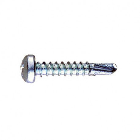 Tornillo autotaladrante din 7504-N 3,9x25mm philips zinc  (500 unidades) 