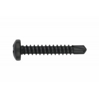 Tornillo 7504n autorroscante c/redonda negro 3.5x 9.5  (500 unidades) 