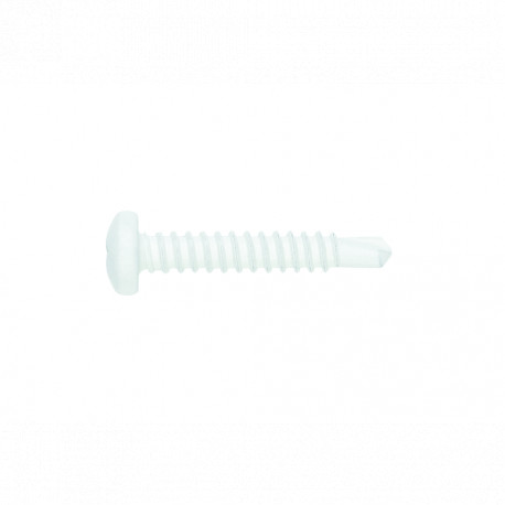 Tornillo autotaladrante din 7504-n 3.5x9.5mm philips blanco (500 unidades) INDEX