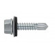 Tornillo 7504-K montado P14 Ø4.8x19mm zinc  (250 unidades) SINEX