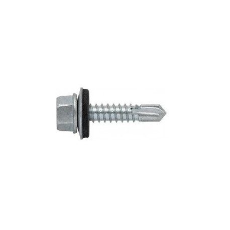 Tornillo 7504-K montado P14 Ø4.8x19mm zinc  (250 unidades) SINEX