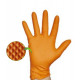 Guante nitrilo grip diamantado naranja 8,5g T-L (caja 50) RUBBEREX