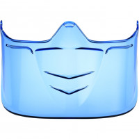 Visor facial PC azul para gafa SuperBlast BOLLE