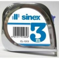 Flexometro con freno y clip 3mx13mm SINEX