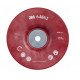 Plato soporte estriado 178mm rojo 64862 alto rendimiento 3M