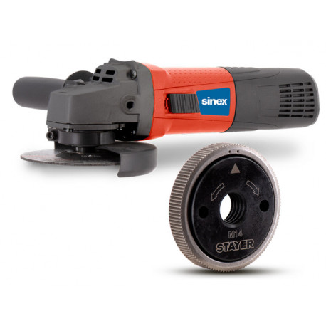 Amoladora mini MA 1400-125 (ø125mm 1400 W) SINEX