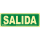 Señal salida PVC 0,7MM clase B 105X300 MM NORMALUZ