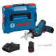 Sierra de sable GSA 12V-14 + 2 baterias 3,0Ah + cargador BOSCH