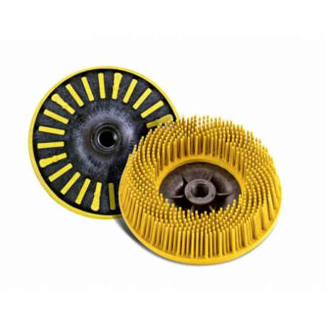 Disco Bristle amarillo 115mm M14 puas 3M