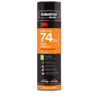 Adhesivo en spray 74 para espumas 500 ml naranja 3M