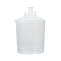 Vaso y tapa desechable 650ml y filtro 125 micras 3M