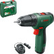 Talador atornillador EasyDrill 1200 12V 34 accesorios Ø10mm BOSCH