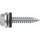 Tornillo 7976 aue hexagonal 6.3x25 zincado  (100 unidades) 