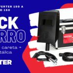 Pack de Soldadura Inverter Practico 150 SOLTER